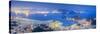 Brazil, Rio De Janeiro, View of Sugarloaf and Rio De Janeiro City-Michele Falzone-Stretched Canvas