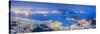 Brazil, Rio De Janeiro, View of Sugarloaf and Rio De Janeiro City-Michele Falzone-Stretched Canvas