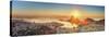 Brazil, Rio De Janeiro, View of Sugarloaf and Rio De Janeiro City-Michele Falzone-Stretched Canvas