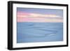 Brazil's Lencois Maranhenses National Park Sand Dunes and Lagoons at Sunset-Alex Saberi-Framed Photographic Print