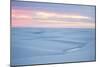 Brazil's Lencois Maranhenses National Park Sand Dunes and Lagoons at Sunset-Alex Saberi-Mounted Photographic Print