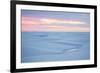 Brazil's Lencois Maranhenses National Park Sand Dunes and Lagoons at Sunset-Alex Saberi-Framed Photographic Print