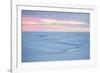 Brazil's Lencois Maranhenses National Park Sand Dunes and Lagoons at Sunset-Alex Saberi-Framed Photographic Print