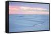 Brazil's Lencois Maranhenses National Park Sand Dunes and Lagoons at Sunset-Alex Saberi-Framed Stretched Canvas