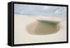 Brazil's Lencois Maranhenses Sand Dunes and Lagoons on a Sunny Afternoon-Alex Saberi-Framed Stretched Canvas