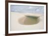 Brazil's Lencois Maranhenses Sand Dunes and Lagoons on a Sunny Afternoon-Alex Saberi-Framed Photographic Print