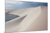 Brazil's Lencois Maranhenses Sand Dunes and Lagoons-Alex Saberi-Mounted Photographic Print