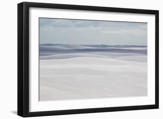 Brazil's Lencois Maranhenses Sand Dunes-Alex Saberi-Framed Photographic Print