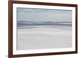 Brazil's Lencois Maranhenses Sand Dunes-Alex Saberi-Framed Photographic Print