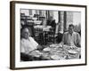 Brazil's Pres. Getulio Vargas Talking with Financial Advisor, Businessman Valentim Baucas-null-Framed Photographic Print