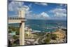 Brazil, Salvador Da Bahia, Elevador Lacerda, Harbour, Sea View, Covered Market-Chris Seba-Mounted Photographic Print