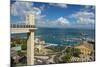 Brazil, Salvador Da Bahia, Elevador Lacerda, Harbour, Sea View, Covered Market-Chris Seba-Mounted Photographic Print