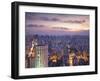 Brazil, Sao Paulo, Sao Paulo, View of City Center from Italia Building - Edificio Italia-Jane Sweeney-Framed Photographic Print