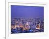 Brazil, Sao Paulo, Sao Paulo, View of City Center from Italia Building - Edificio Italia-Jane Sweeney-Framed Photographic Print