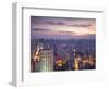 Brazil, Sao Paulo, Sao Paulo, View of City Center from Italia Building - Edificio Italia-Jane Sweeney-Framed Photographic Print