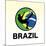 Brazil Soccer-null-Mounted Giclee Print