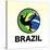 Brazil Soccer-null-Stretched Canvas