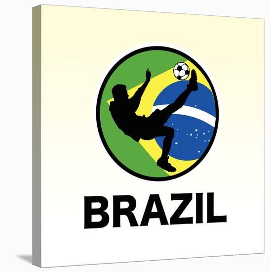 Brazil Soccer-null-Stretched Canvas