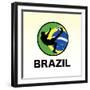 Brazil Soccer-null-Framed Giclee Print
