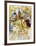 Brazil, State of Rio de Janeiro, City of Rio de Janeiro, Samba Dancer in the Carnival Parade at The-Karol Kozlowski-Framed Photographic Print