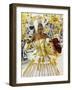 Brazil, State of Rio de Janeiro, City of Rio de Janeiro, Samba Dancer in the Carnival Parade at The-Karol Kozlowski-Framed Photographic Print