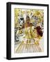 Brazil, State of Rio de Janeiro, City of Rio de Janeiro, Samba Dancer in the Carnival Parade at The-Karol Kozlowski-Framed Photographic Print