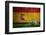 Brazil World Cup 2014 against Spain Flag in Grunge Effect-Wavebreak Media Ltd-Framed Photographic Print