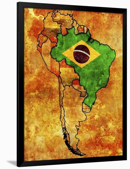 Brazil-michal812-Framed Art Print