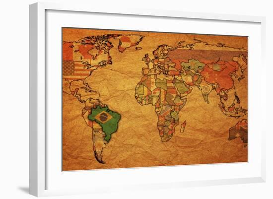 Brazil-michal812-Framed Art Print