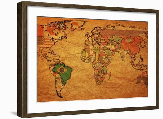 Brazil-michal812-Framed Art Print