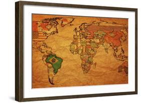 Brazil-michal812-Framed Art Print