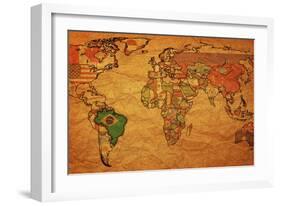 Brazil-michal812-Framed Art Print