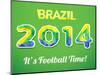 Brazilian 2014 World Cup-Kannaa-Mounted Art Print