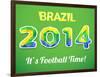 Brazilian 2014 World Cup-Kannaa-Framed Art Print