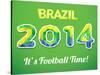 Brazilian 2014 World Cup-Kannaa-Stretched Canvas