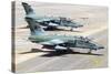 Brazilian Air Force A-1A (Amx) Aircraft Parked at Natal Air Force Base, Brazil-Stocktrek Images-Stretched Canvas