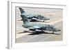 Brazilian Air Force A-1A (Amx) Aircraft Parked at Natal Air Force Base, Brazil-Stocktrek Images-Framed Photographic Print