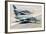Brazilian Air Force A-1A (Amx) Aircraft Parked at Natal Air Force Base, Brazil-Stocktrek Images-Framed Photographic Print