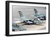 Brazilian Air Force A-1B (Amx) Aircraft Parked at Natal Air Force Base, Brazil-Stocktrek Images-Framed Photographic Print