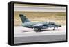 Brazilian Air Force A-1M (Amx) Taxiing at Natal Air Force Base, Brazil-Stocktrek Images-Framed Stretched Canvas