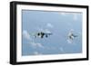 Brazilian Air Force A-1M (Left) and F-5Em Taken In-Flight During Exercise Cruzex-Stocktrek Images-Framed Photographic Print