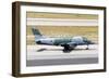 Brazilian Air Force C-95Bm Bandeirante Taxiing at Natal Air Force Base, Brazil-Stocktrek Images-Framed Photographic Print