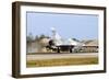 Brazilian Air Force F-2000 Taking Off from Natal Air Force Base, Brazil-Stocktrek Images-Framed Photographic Print