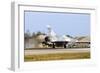 Brazilian Air Force F-2000 Taking Off from Natal Air Force Base, Brazil-Stocktrek Images-Framed Photographic Print