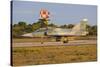 Brazilian Air Force F-2000 Taxiing at Natal Air Force Base, Brazil-Stocktrek Images-Stretched Canvas