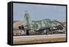 Brazilian Air Force F-5 at Natal Air Force Base, Brazil-Stocktrek Images-Framed Stretched Canvas