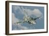 Brazilian Air Force F-5 in Flight over Brazil-Stocktrek Images-Framed Photographic Print