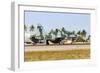 Brazilian Air Force F-5Em Taking Off from Natal Air Force Base, Brazil-Stocktrek Images-Framed Photographic Print