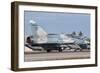 Brazilian Air Force Mirage 2000 at Natal Air Force Base, Brazil-Stocktrek Images-Framed Photographic Print