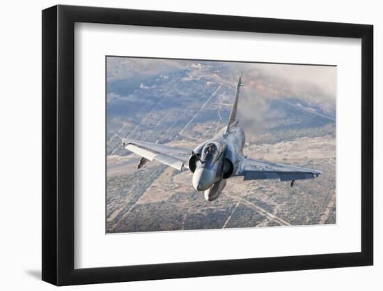 Brazilian Air Force Mirage 2000 Flying over Brazil-Stocktrek Images-Framed Photographic Print